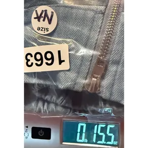 Unbranded Women NA Colorblock Denim Cropped Bomber Jacket Blue Black‎ Mock Neck thumbnail 10