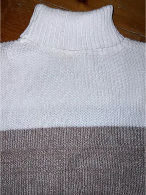 shein knit turtleneck sweater thumbnail 2