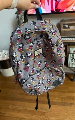 Disney x Vans Mickey Mouse Old Skool backpack featuring an all-over character thumbnail 1