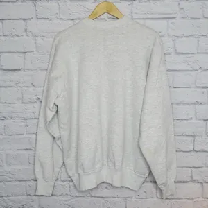 Vintage 90s Cheek-O Reindeer Embroidered Christmas Sweatshirt thumbnail 3