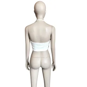 White Fox White Cutout Detail Crop Top thumbnail 4