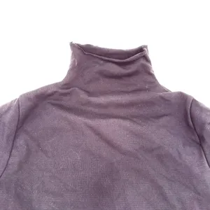 Skims Black Onyx Long Sleeve Turtleneck Bodysuit NWOT Size Large / X-Large thumbnail 3