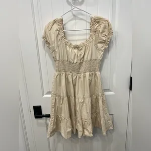 Princess Polly Beige Dress thumbnail 3