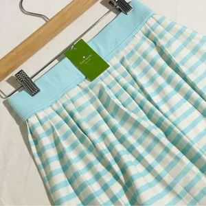 Kate Spade XS Nahant Shore Pleated Cover Up Skirt Blue Stripe NWT thumbnail 5