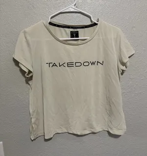 Takedown Workout Crop White Size M thumbnail 1