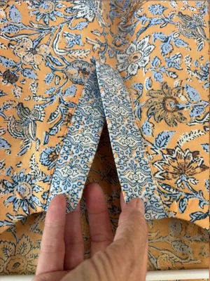 EUC J. Jill Floral Elbow Sleeve Top Size 4X thumbnail 6