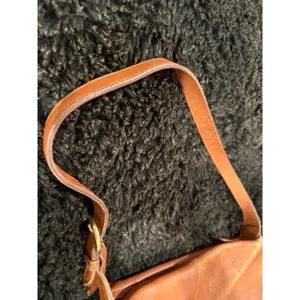 Coach vintage bucket bag, cognac color thumbnail 5
