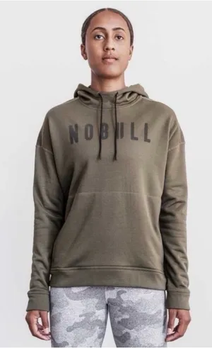 NOBULL Women’s Army Green Sweatshirt Small New With Tags thumbnail 1