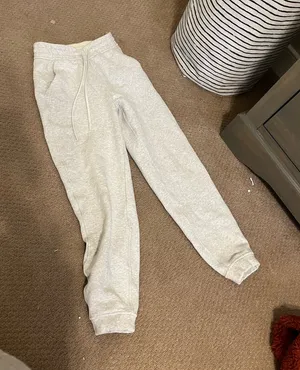Lululemon grey sweatpants with adjustable waist thumbnail 1