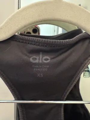 ALO YOGA Black Top thumbnail 2