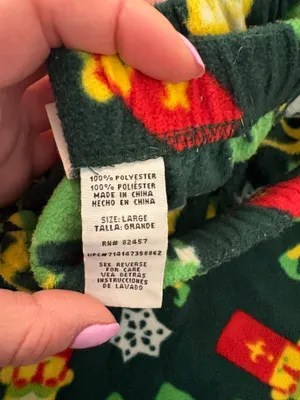 Elf Pajama Set Gray Size L thumbnail 3
