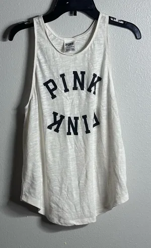 PINK Victoria’s Secret Women Beige Active‎ Tank Top Size XS. thumbnail 1