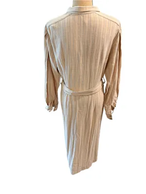 Free People Audrey Stripe Midi Shirtdress Size M thumbnail 9