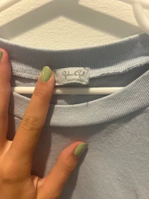 Brandy Melville John Galt Light Blue Tee Shirt thumbnail 8