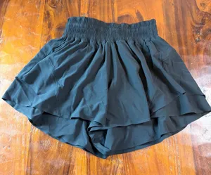 Lululemon Court Rival High-Rise Skirt Black XXS LW7DENS Tennis Skort thumbnail 1