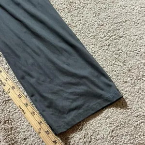 Womens Charcoal Gray Wide Leg Jumpsuit Overall Dress Pockets M‎ thumbnail 5