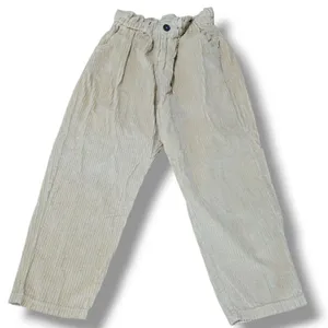 She + Sky Pants Size Medium W24"xL23" Women's Corduroy Pants Crop Pants Tapered Leg Pants Women's Pants thumbnail 1