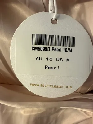 Selfie Leslie Amaryllis Off-Shoulder Twist Maxi Dress Pearl thumbnail 6