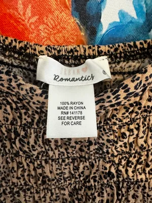 urban cheeta print tank top thumbnail 3