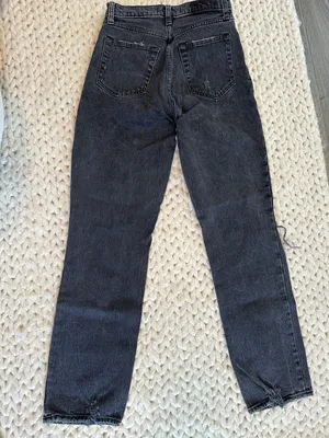 Abercrombie 90’s Straight Ultra High Rise Jeans thumbnail 4