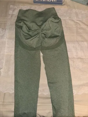 Lilias Active Mint Green Seamless Active Leggings Scrunch NWOT Sz S thumbnail 5