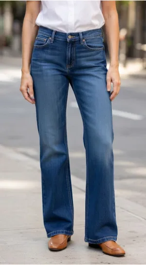 Joe's Jeans Blue Straight Leg Jeans Size 26 thumbnail 1