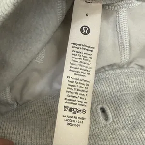 LULULEMON Scuba High-Rise Jogger in Heathered Core Light Gray Size 0 thumbnail 11