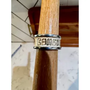 vintage Coach Poppy enamel band ring 2009-2012 preppy casual luxury coquette thumbnail 4