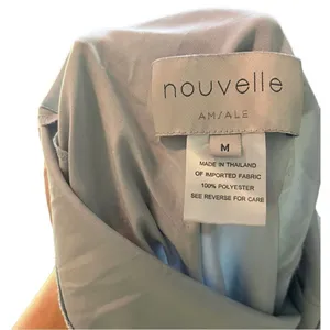 Nouvelle Amsale Jordan Open Back Chiffon Halter Bridesmaid Dress Medium thumbnail 4
