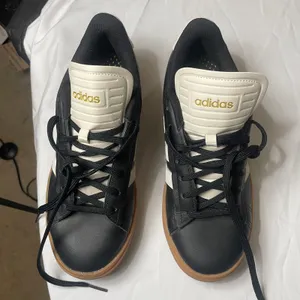Adidas Grand Court Sneakers - Women Size 8.5 - Black thumbnail 3
