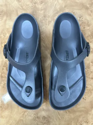 Birkenstock Dark Gray EVA T-Strap Backstrap Sandals EU 37 Water Friendly thumbnail 1