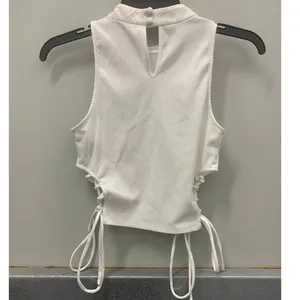 NBD White Eyal Top Chic,‎ Side Tie Top thumbnail 6