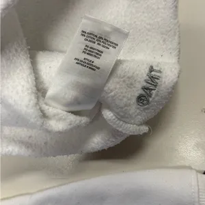 TNA Women's White Cropped Fleece Sweatshirt: Size Small thumbnail 11