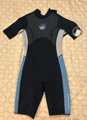 Women’s Shorty Wetsuit Black Size L thumbnail 1