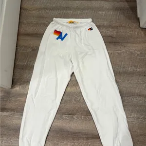 Aviator Nation White Sweatpants thumbnail 1