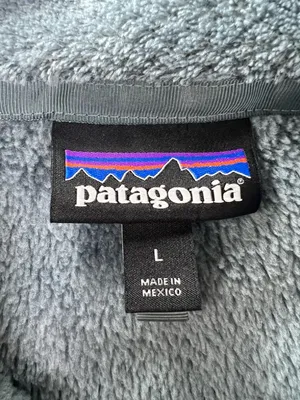 Patagonia Re Tool Snap T Pullover Blue Fleece Polartec Pockets Outdoors Sz Large thumbnail 3