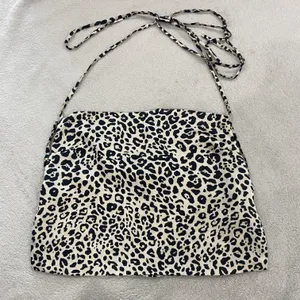 Forever 21 Satin Cheetah Print Top Size Small thumbnail 1