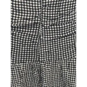 Maurices Black Gingham Tiered Top‎ Mini Dress Womens XL Cottage Core Prairie thumbnail 5