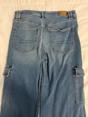 American Eagle Cargo Jeans High-Rise  thumbnail 3