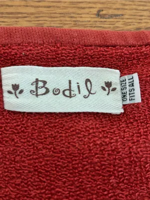 Bodil Oversize Lagenlook Sweatshirt Rust Brown One Size thumbnail 4