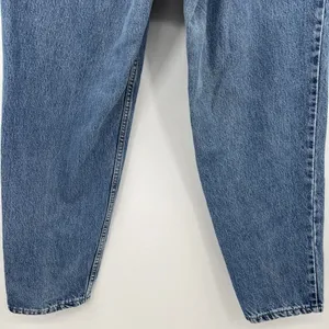 Vintage Levi's‎ 550 Jeans Size 32/12 Relaxed Fit Tapered Leg Denim 00s Ankle Zip thumbnail 6