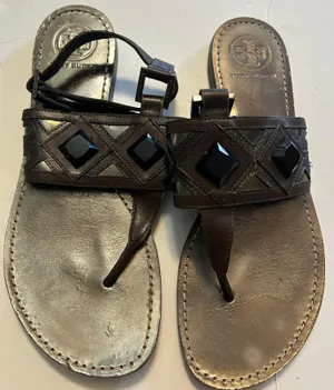 Brown Leather Sandals thumbnail 1