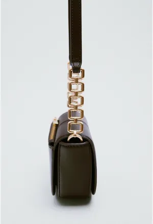 ZARA Leather Purse Crossbody thumbnail 2
