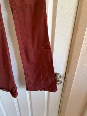 Le Chateau Red Flare Pants thumbnail 2