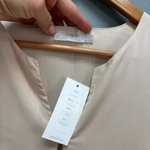 Revolve Indah Minta Solid Seamless Babydoll Mini Dress in Doe Natural S/M thumbnail 11