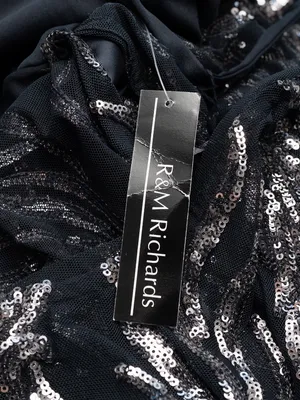 R&M Richards - Two-Tone‎ Sequin Sheath Cocktail Dress thumbnail 11