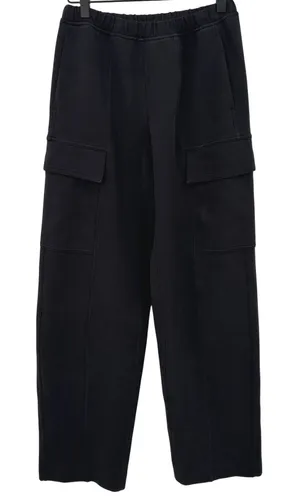 Lululemon Scuba Wide Leg Cargo Pant‎ Black Size 4 Athleisure Minimalist Travel thumbnail 1