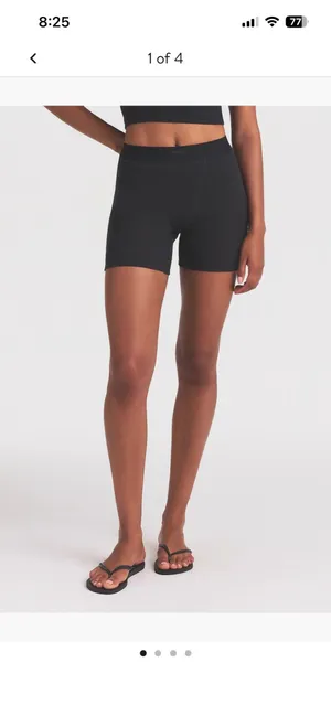 Skims Stretch Cotton Rib Boxers thumbnail 2