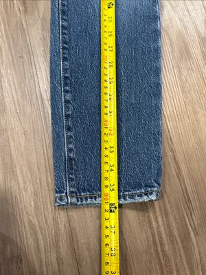 Levi’s Premium Wedgie Icon Fit Ankle Jeans 25 Salsa Step Big E $98 thumbnail 13