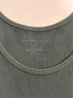 Brandy Melville Crop Ribbed Tank  thumbnail 2